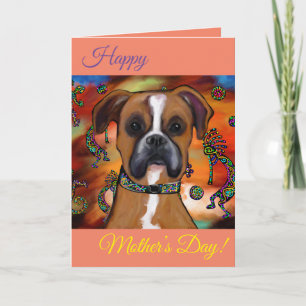 Carte Chien Boxer