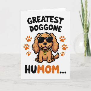 Carte Chien Canine Caramel Cool