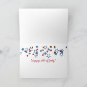 Carte Chien chauve crêté chinois patriotique (Intérieur)