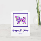 Carte Chien Chien Chien Chien Chien Chien Chien Chien Si (Devant)