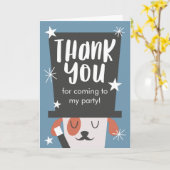 Carte Chien Chien Chien Chien Chien Magique Thème Annive (Fleur jaune)