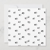 Carte Chien Chien Noir Français Chien Mum Chien Chien An (Dos)