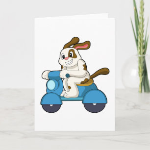 Carte Chien comme Biker avec Scooter.PNG