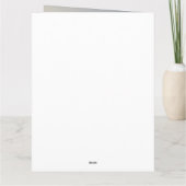 Carte Chien courant Treeing Walker chiot citrouille d'au (Dos)