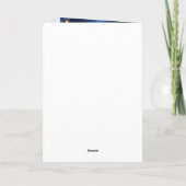 Carte Chien Dalmatien Noël (Dos)