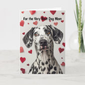 Carte Chien Dalmatien Tu Fais Bouger Ma Queue (Devant)