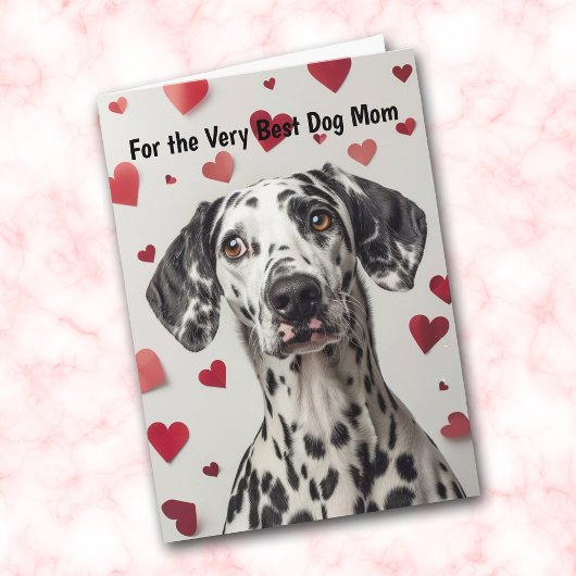Carte Chien Dalmatien Tu Fais Bouger Ma Queue