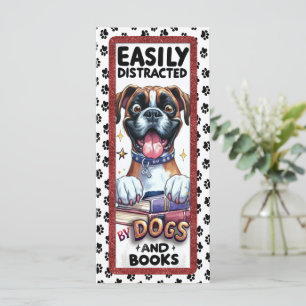 Carte Chien de boîte mignon