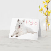 Carte Chien De Chien De Chien De Chien De Chien De Chien (Fleur jaune)