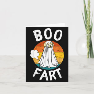 Carte Chien de fantôme Labrador pet farts drôle mignon
