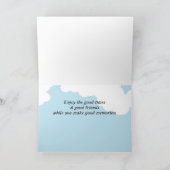 Carte Chien de fille Camp d'été de réflexion de vous (Intérieur)