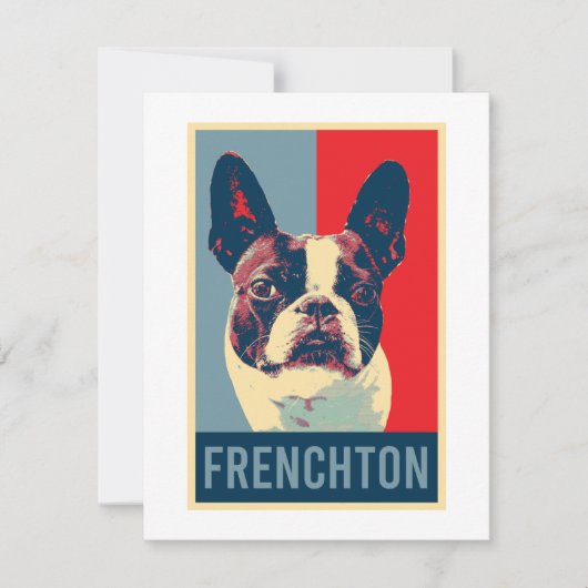 Carte Chien de Frenchton (Devant)