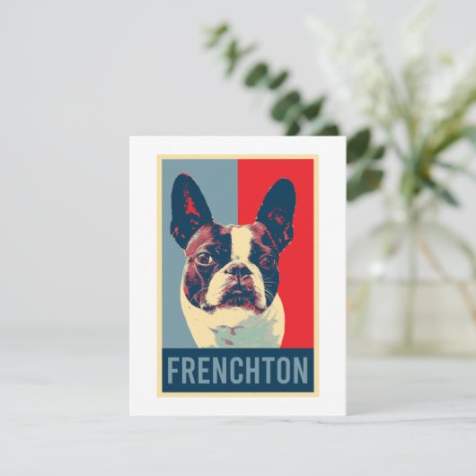 Carte Chien de Frenchton (Debout devant)