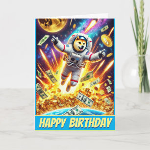 Carte Chien de la lune : explosion de cristaux