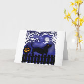 Carte Chien de Lune (Fleur jaune)