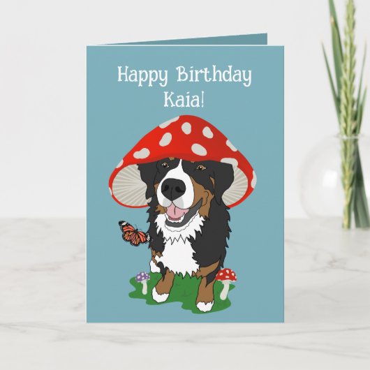 Carte Chien de montagne bernois (Devant)