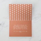 Carte Chien de Noël drôle ruff année en revue (Intérieur)