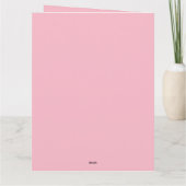 Carte Chien de récupération rapide avec Big Card Fleur (Dos)