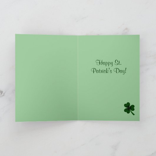 Carte Chien de Saint-Patrick Red Smooth (Intérieur)