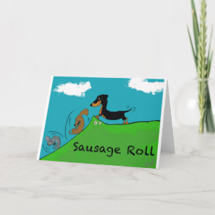 Carte Chien de saucisse