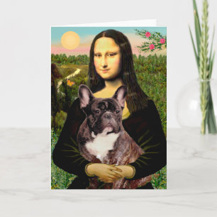 Carte Chien de taureau français (br10) - Mona Lisa