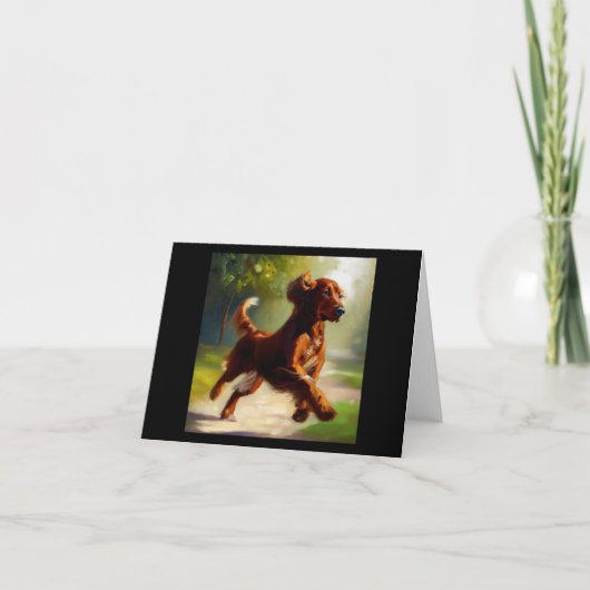 Carte Chien d'Irlande (Devant)