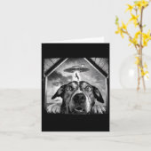 Carte Chien Enlevé (Fleur jaune)