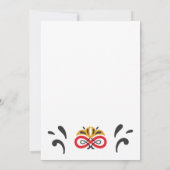 Carte Chien Happy Holidays Photo Grey (Dos)