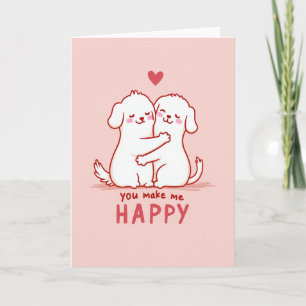 Carte Chien Heureux