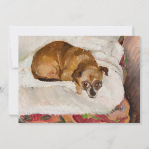 Carte Chien mentant Zygmunt Waliszewski