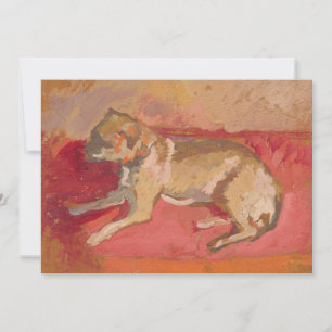 Carte Chien mentant Zygmunt Waliszewski