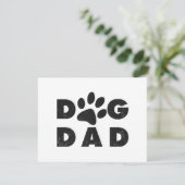 Carte Chien papa classique (Debout devant)