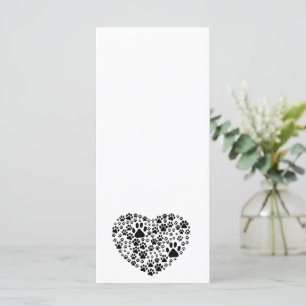 Carte Chien Paws, Chiot Paws, Animal Paws, Coeur, Animal