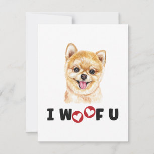 Carte Chien Poméranien Pom Je Vous Malheur