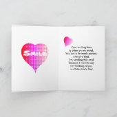 Carte Chien Valentine mignonne (Intérieur)