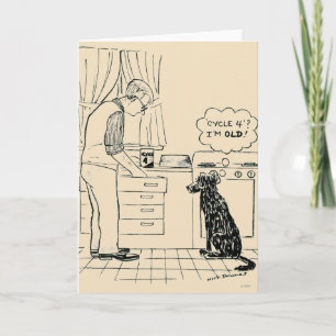 Carte Chien vieillissant