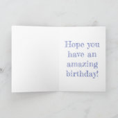 Carte Chien Wiener HBD (Intérieur)