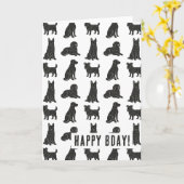 Carte Chiens (Fleur jaune)