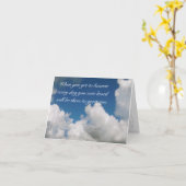 Carte Chiens au Ciel (Fleur jaune)