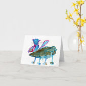 Carte Chiens de Cats'n • Alexandre Apostolas, (Fleur jaune)