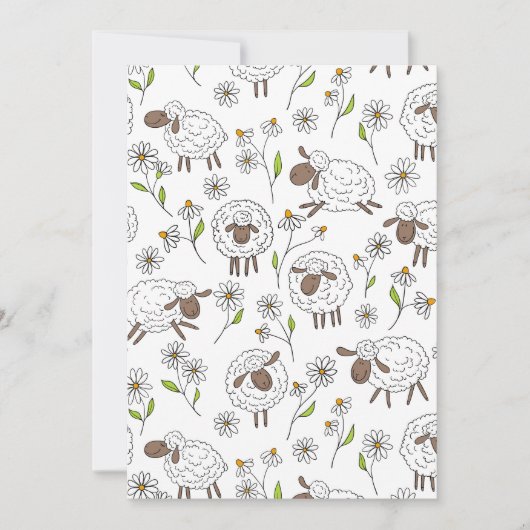 Carte Chiens de comptage sur blanc (Devant)