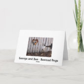 Carte Chiens de fête des pères (Dos)