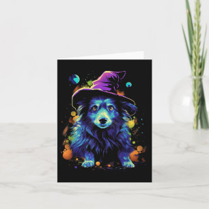 Carte Chiens de Halloween Westi Promenade de chiens de H
