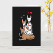 Carte Chiens de Podenco (Fleur jaune)