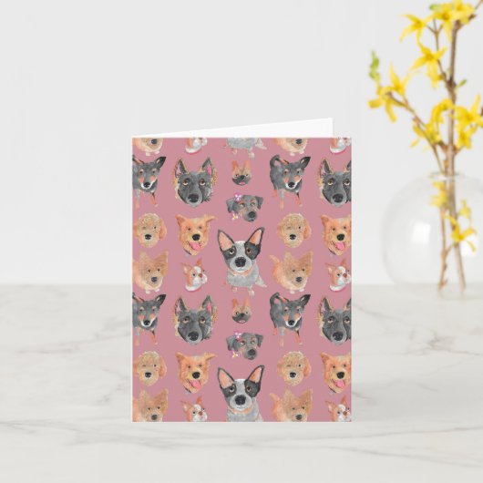 Carte Chiens de quartier (Fleur jaune)