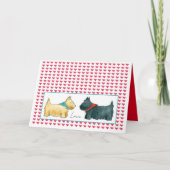 Carte Chiens de Valentine Scottie Love Scottish Terrier (Devant)