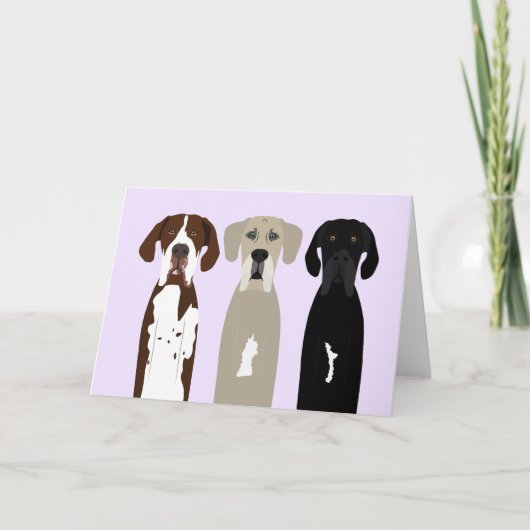 Carte Chiens géants (Devant)