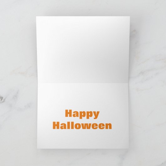 CARTE CHIENS JOYEUX HALLOWEEN (Intérieur)