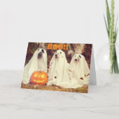 CARTE CHIENS JOYEUX HALLOWEEN (Devant)