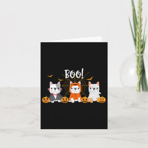 Carte Chiens pug Halloween Mignon Amoureux de Bouledogue